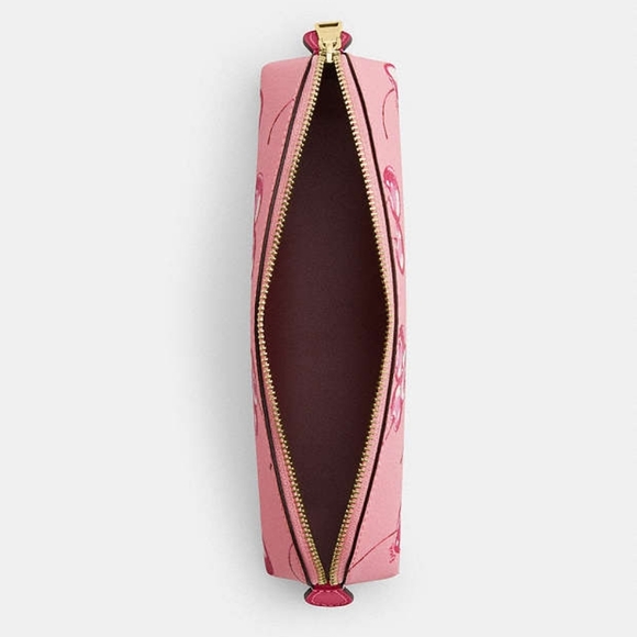 Coach Pencil Case With Cherry Print - Picture 3 of 8